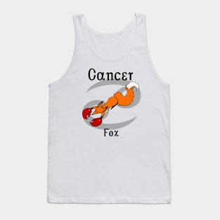 Cancer Fox Tank Top